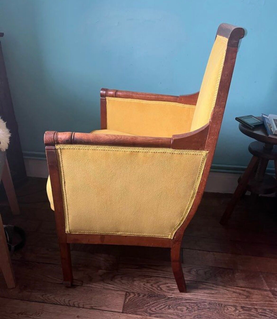 Fauteuil bergère restauration