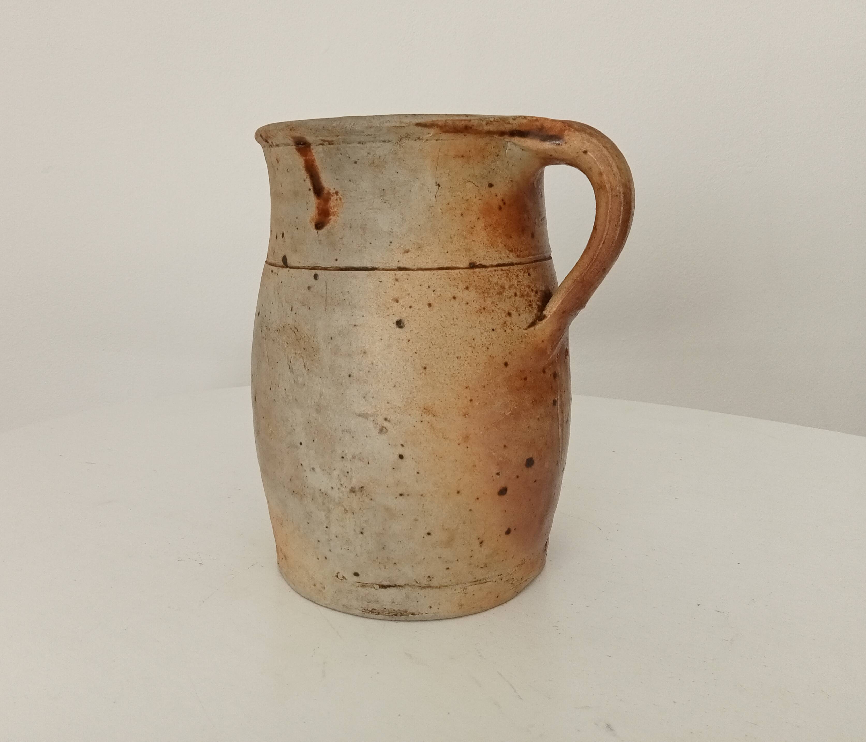 Old stoneware pot