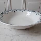 Salad bowl St Amand model Beriot late nineteenth