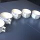 6 old bowls with old ceramic bowls