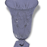 Vase en cristal avec décors ciselés