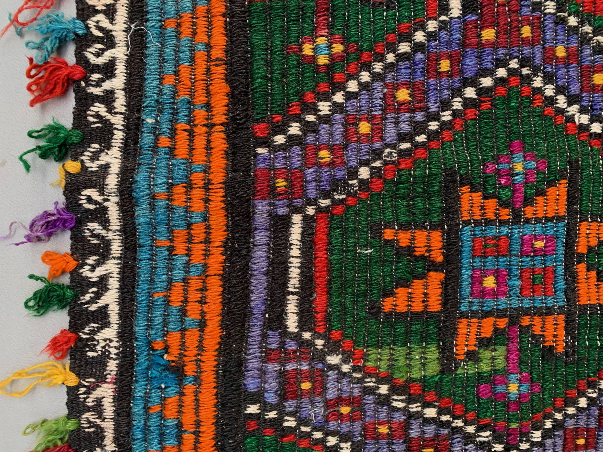 Medium Vintage Turkish Kilim Rug 176x105 cm Wool Kelim