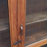 Old glass wall shelf