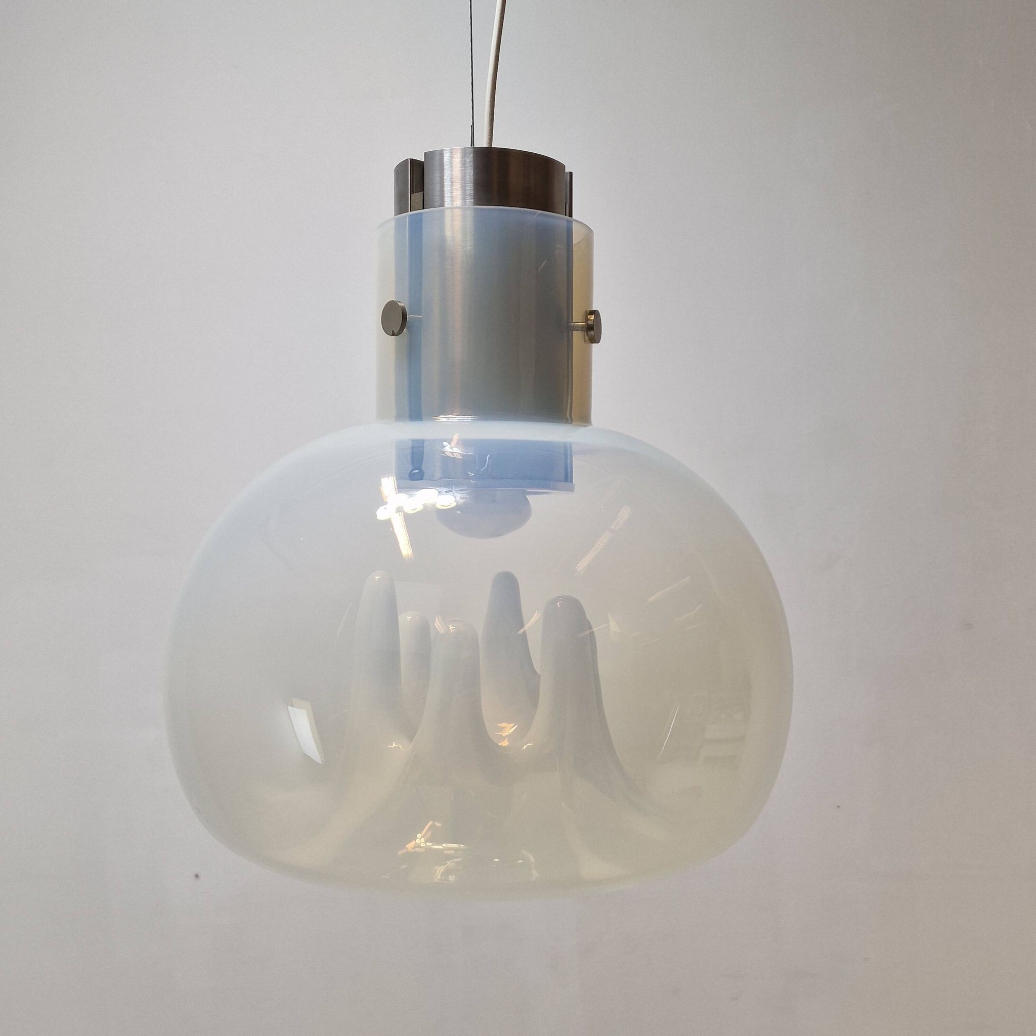 Murano Glass Pendant by Toni Zuccheri for VeArt, Italy 1970s