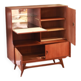 Teak bar 1960 Louis Van Teeffelen