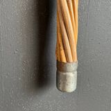 Antique rattan and wicker carpet beaters