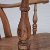 1950s, Scandinavian design, wood armchair, ash wood, oak wood.