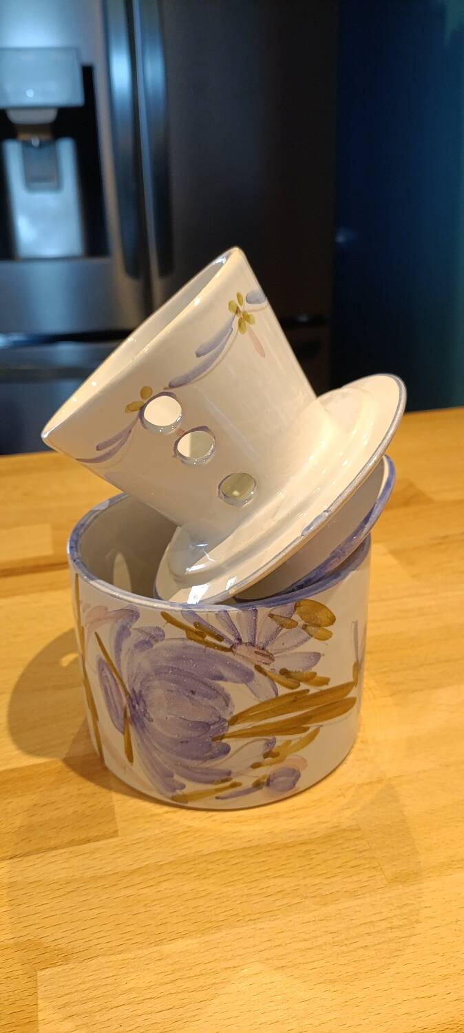 Water butter dish