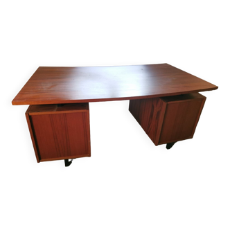Bureau en tek vintage