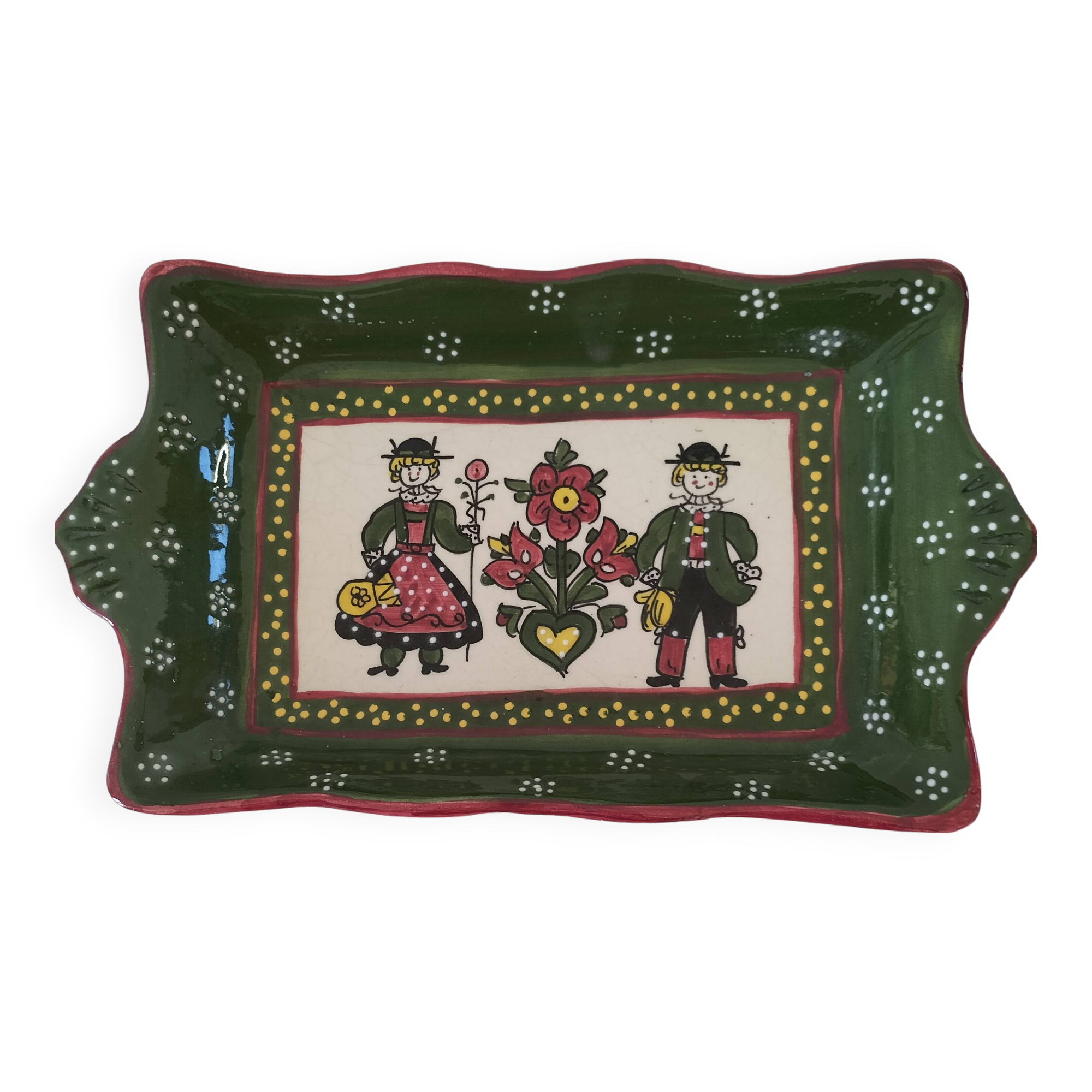 German ceramic dish from the 50s-80s