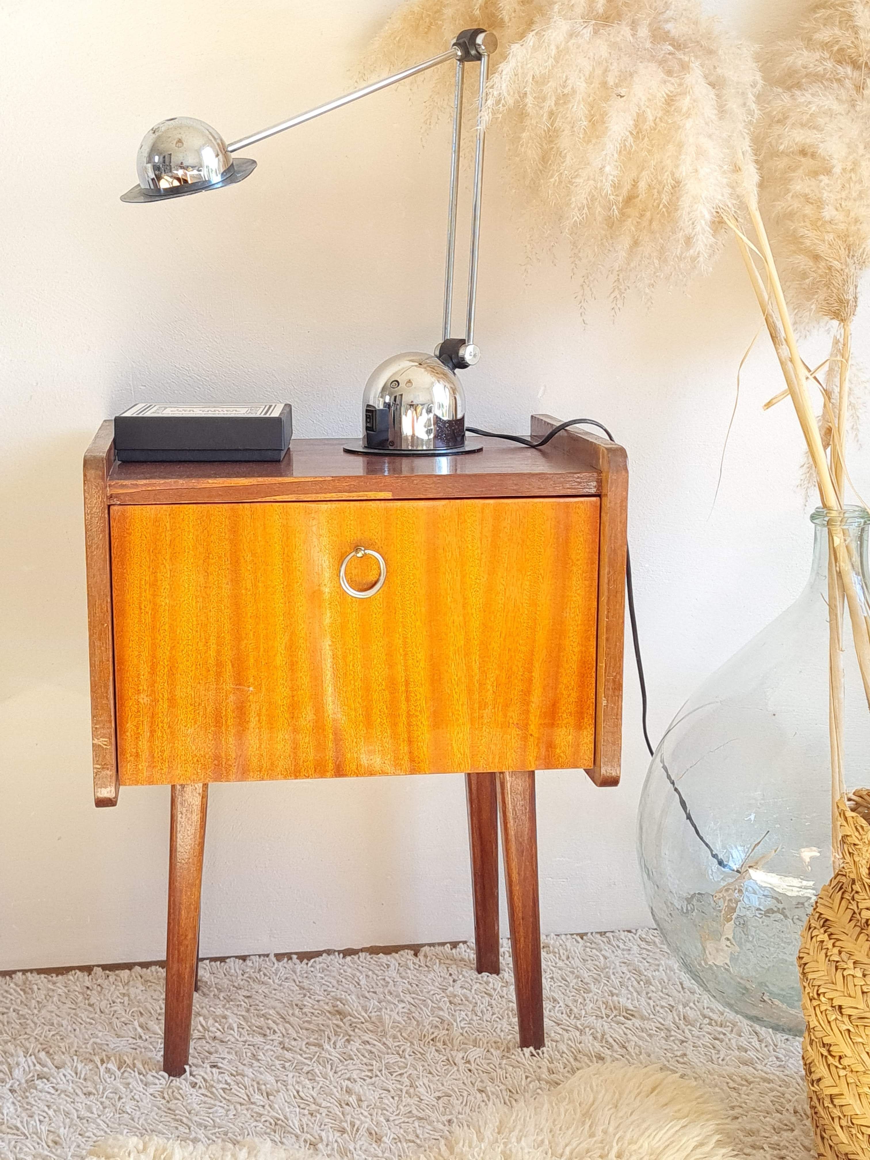 Pair of vintage bedside tables