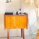 Pair of vintage bedside tables