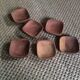 Series of 6 wooden ramekins