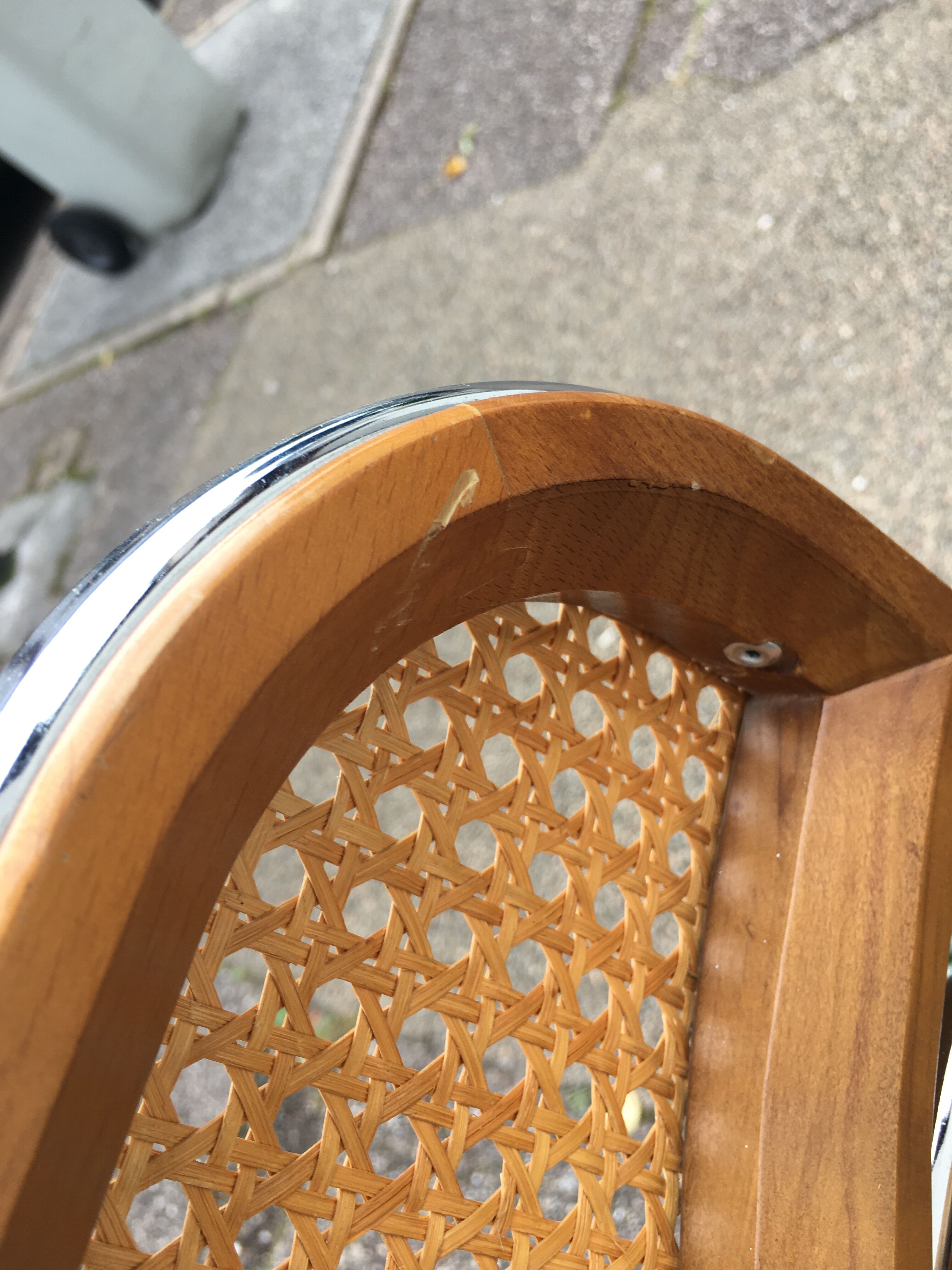 6 plia chairs by Giancarlo Piretti, Castelli circa 1967