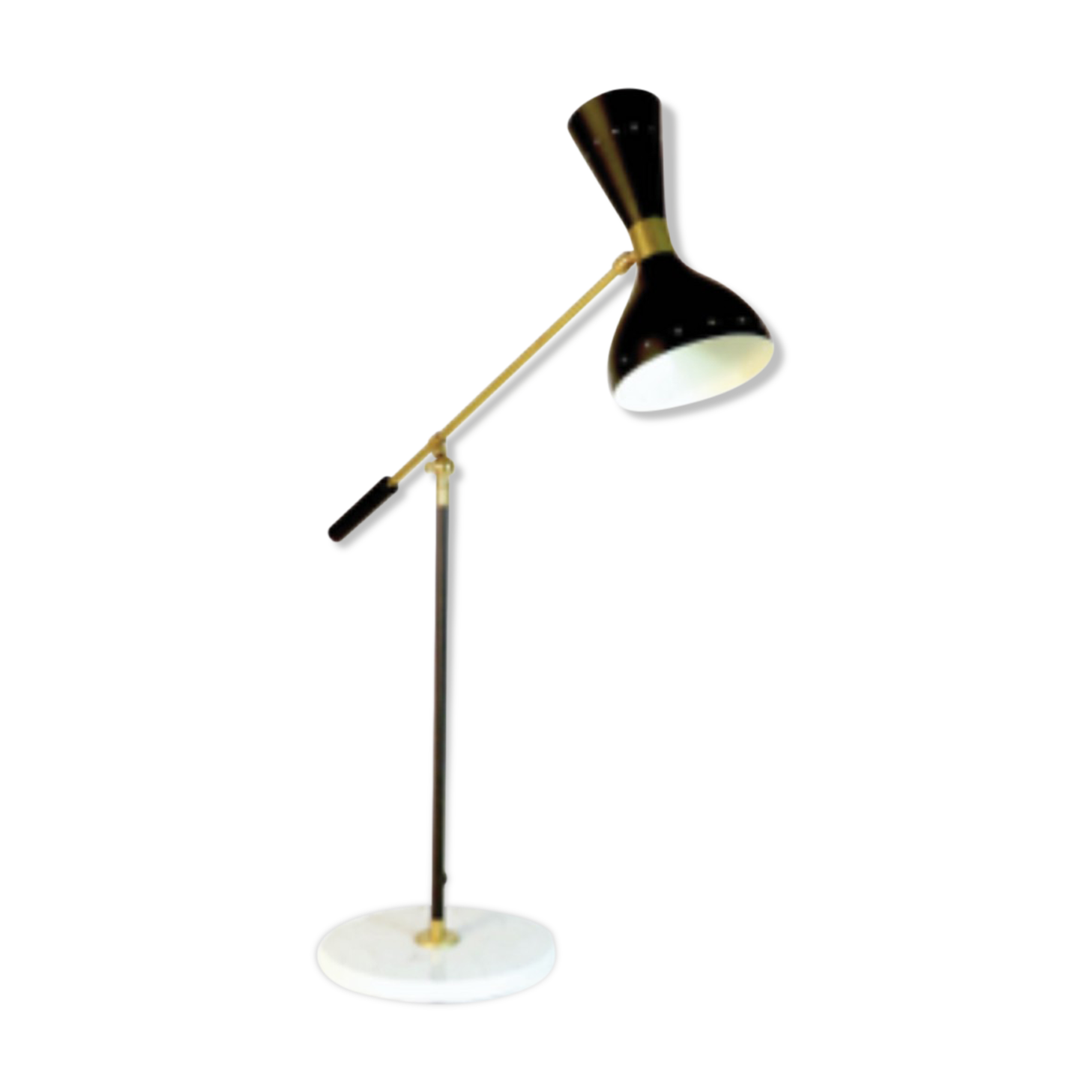 Lamp moonlight balance black