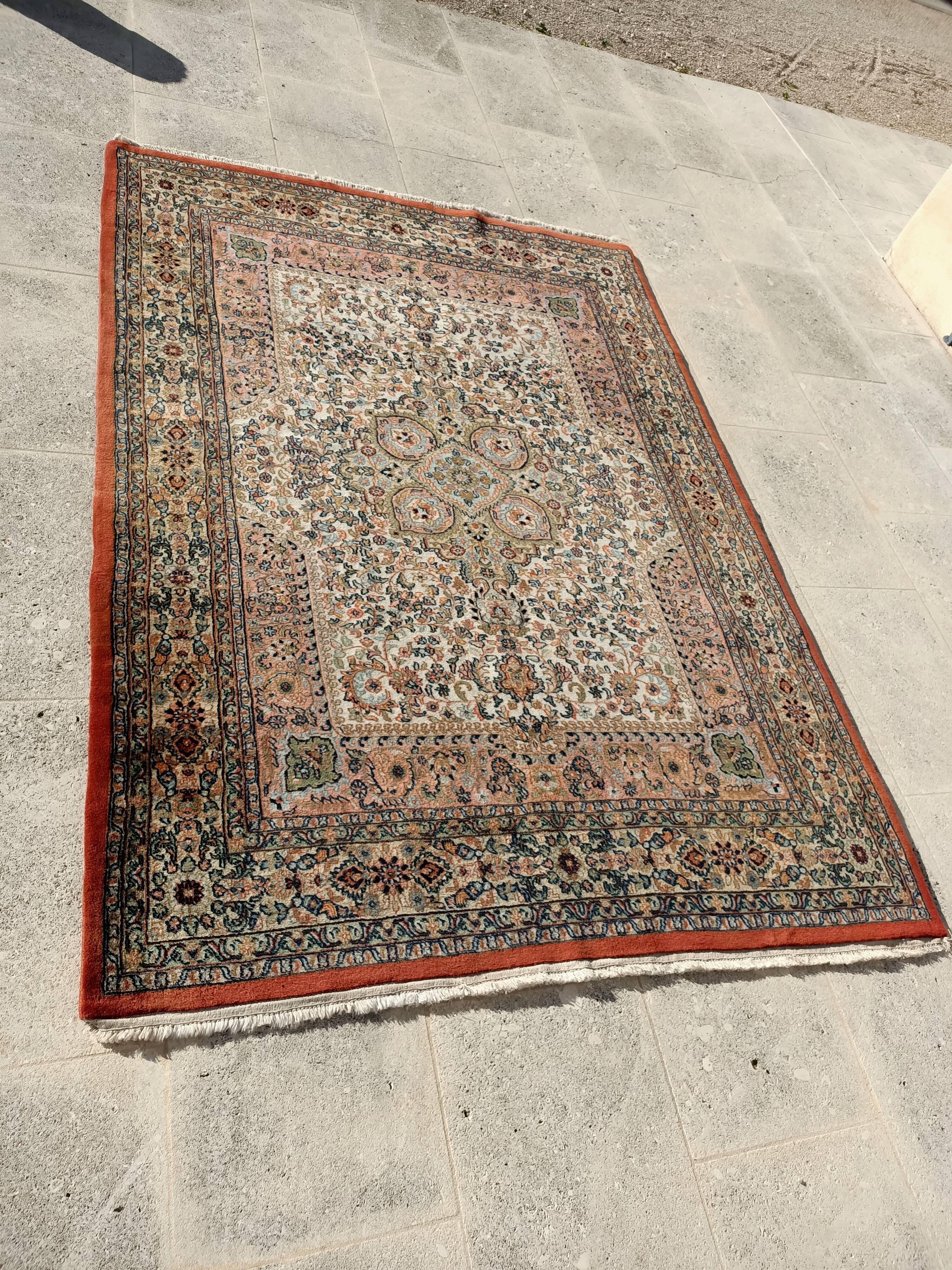 Kaschmar indo-persian carpet 235x167