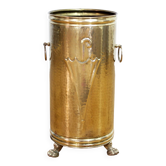 Brass umbrella stand