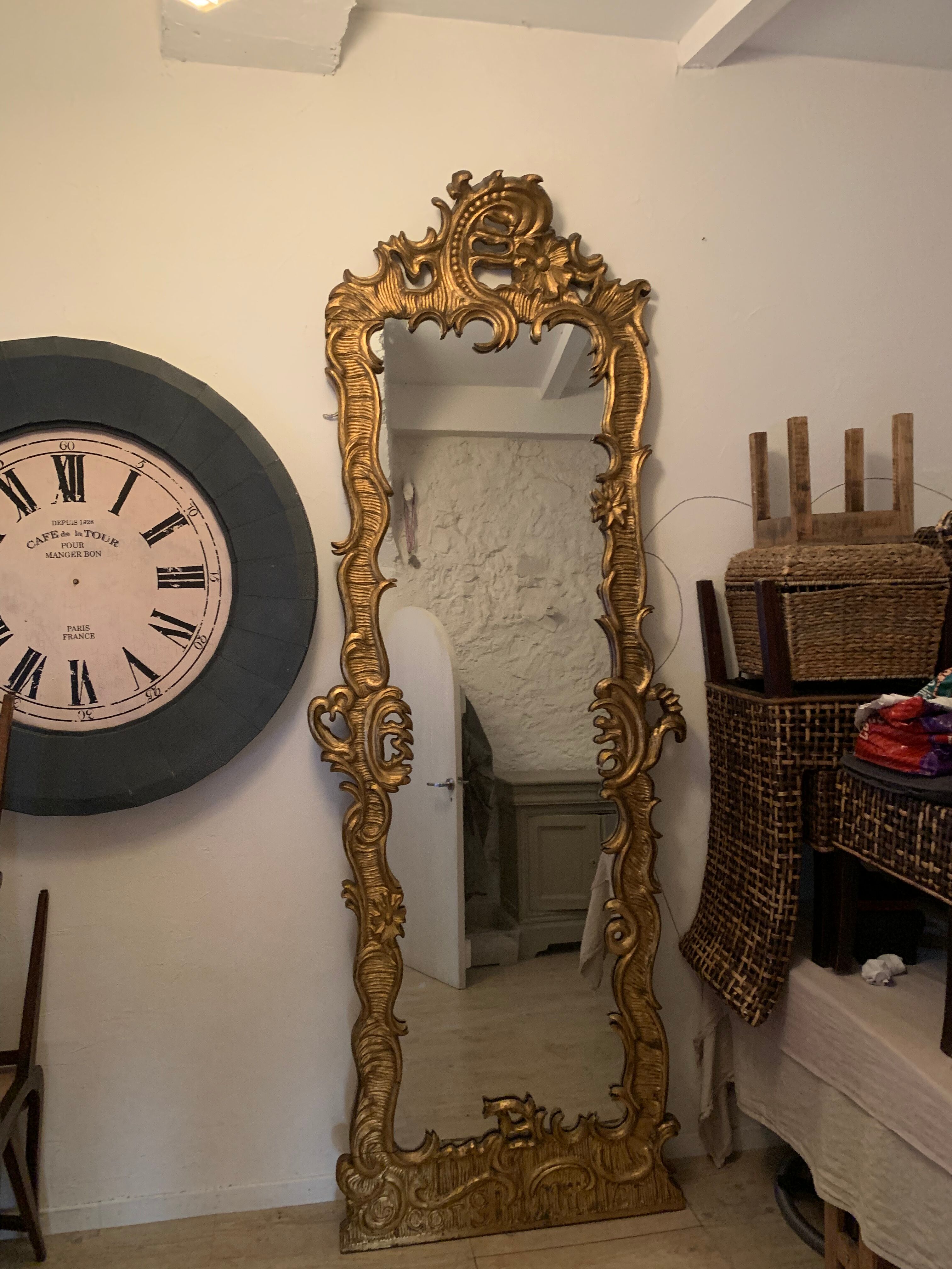 Louis XV style mirror