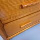 Vintage Gautier pine chest of drawers from the 70s 80s