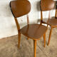 Série de 4 chaises bistrot années 60