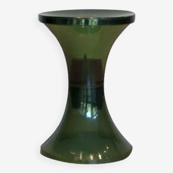 TamTam Kristal Kaki stool by Henry Massonnet, 2002.