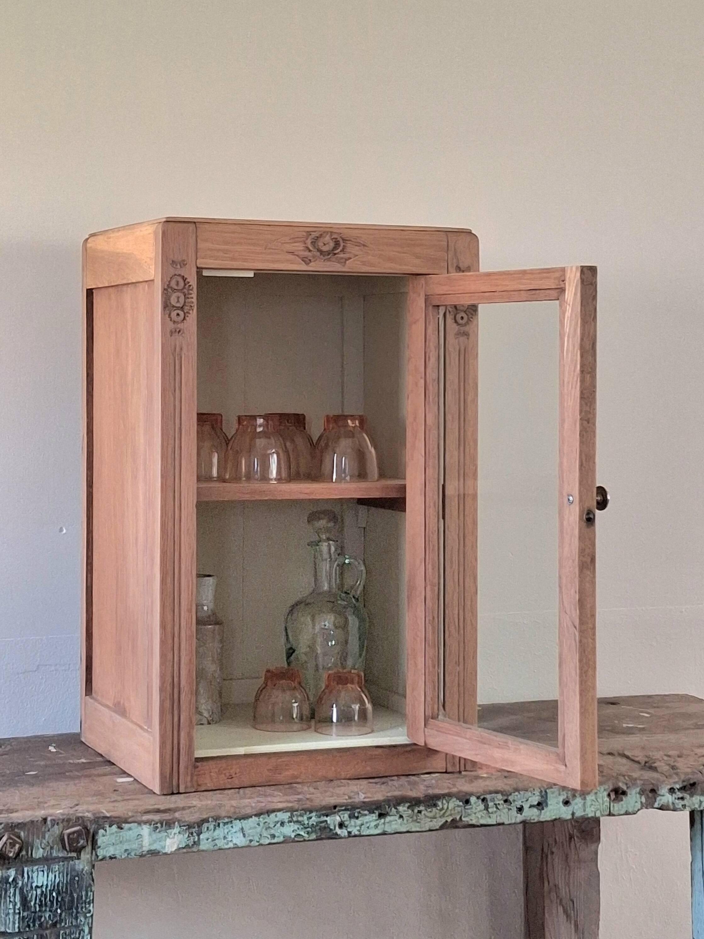 Vitrine Art Déco à poser