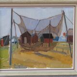 Arthur Nilsson, Swedish Modern Painting, 1955, Oil on Canvas