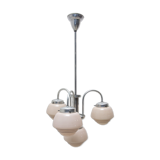 Lustre Art déco à trois bras, années 1930