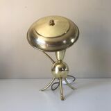 Brass tripod lamp 60's