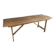 Table guinguette en boiss massif