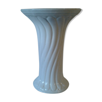 Vase en céramique , style empire torsadé