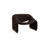 Groovy F598 armchair black by Pierre Paulin for Artifort 70's