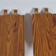 Vintage mid century brutalist pinecwall shelf