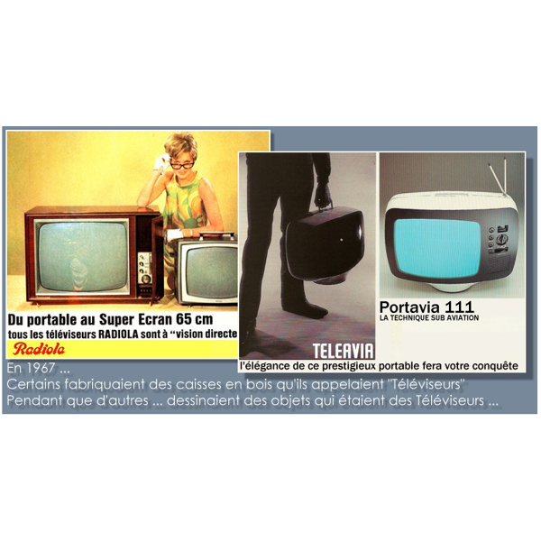 Téléviseur vintage Téléavia Selency Téléviseur vintage Téléavia Selency