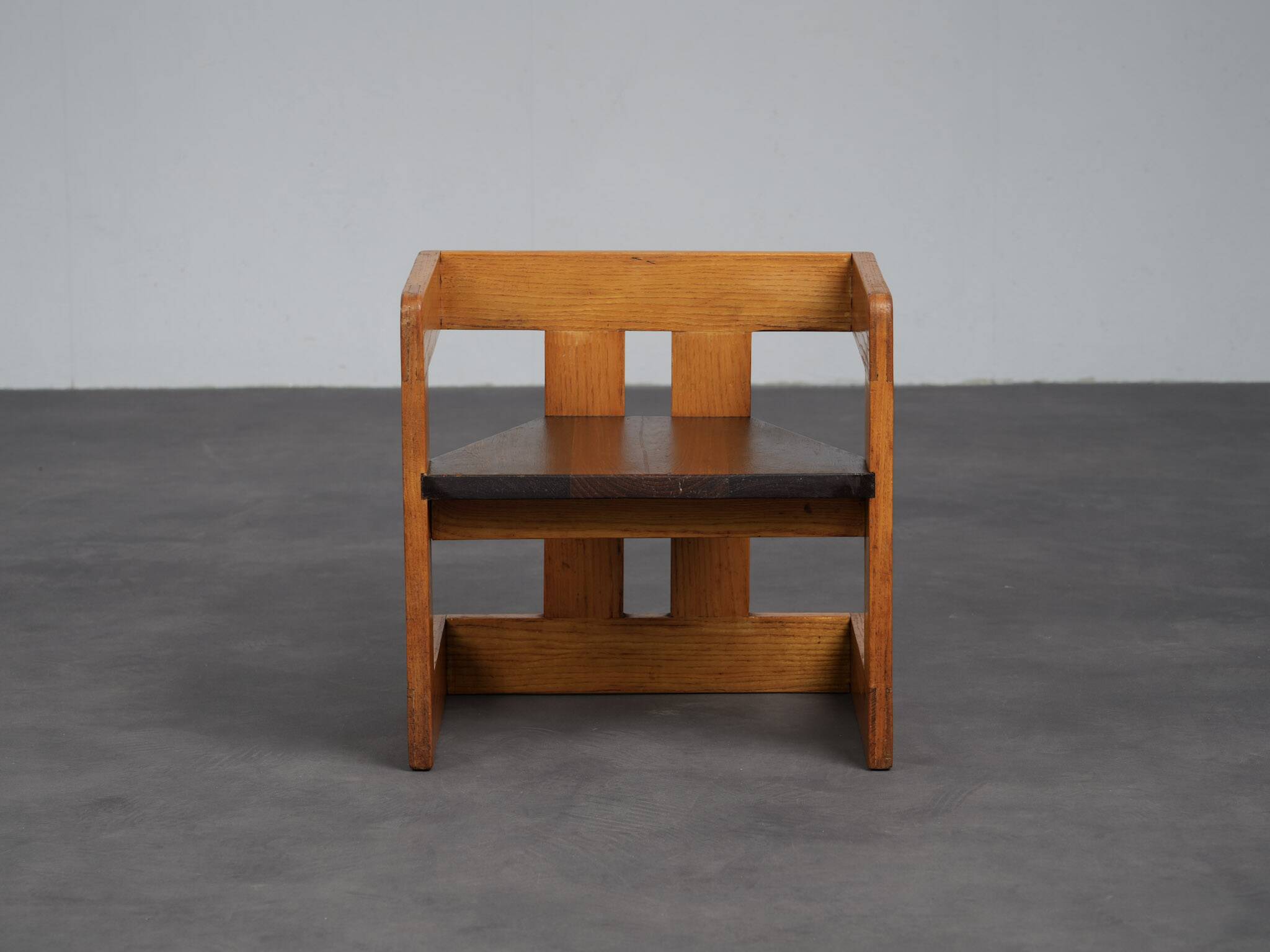 Chaise d'enfant Art Déco rare par Pander, Pays-Bas, années 1930
