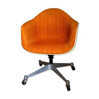 Fauteuil de bureau Herman Miller orange