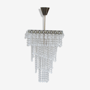 Crystal chandelier cascade, 1960s
