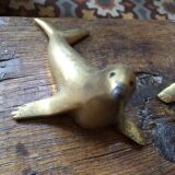 Couple of sea lions brass.