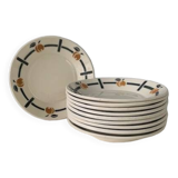 Badonviller dessert plates