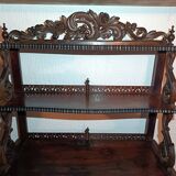 Mahogany sideboard "Napoleon III / Victorian style" from the Baroque period.