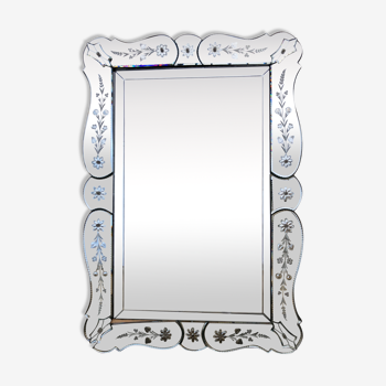 Venetian mirror 69 x 99 cm