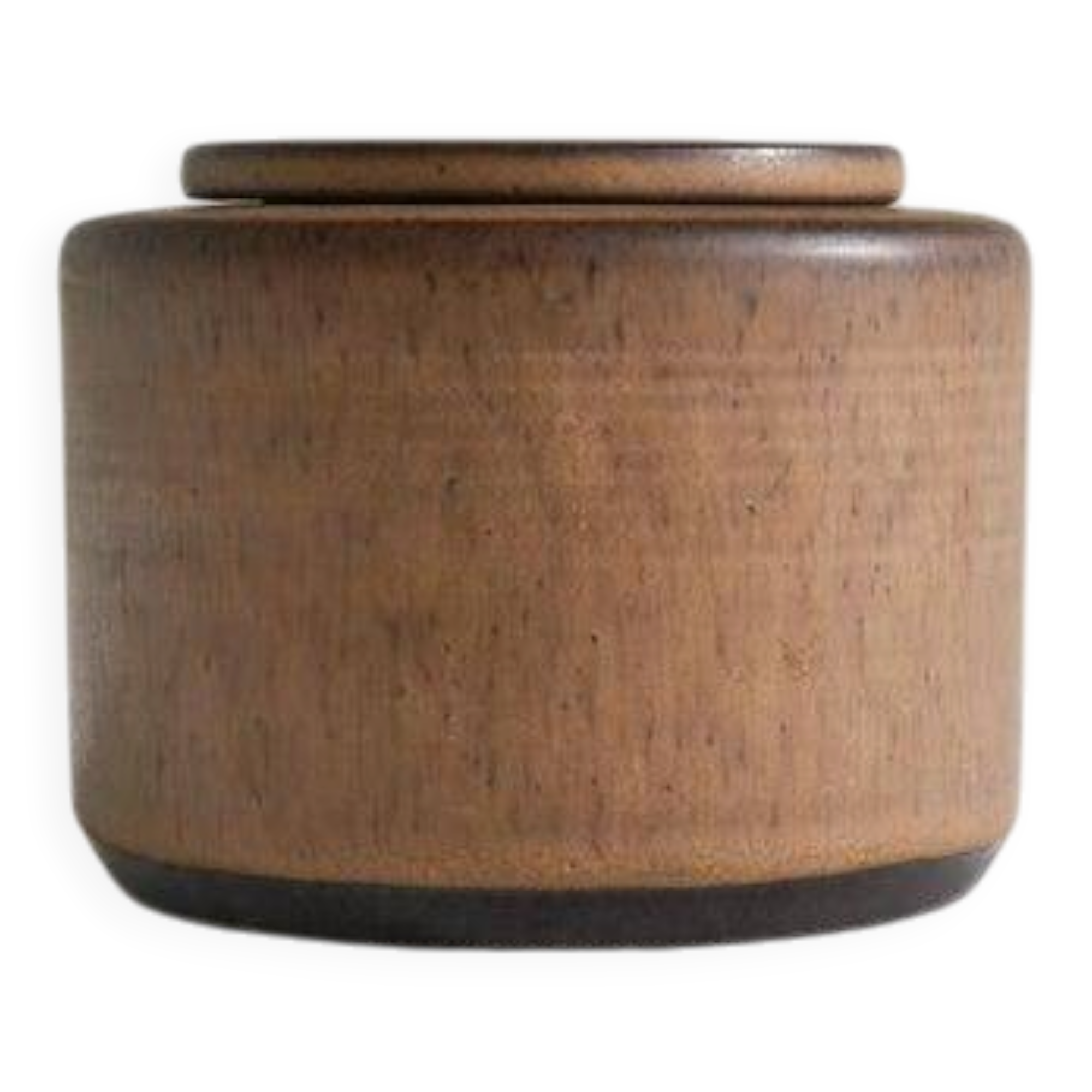 Meindert Zaalberg Studio Pottery 'Stop' boîte avec couvercle 1962