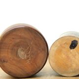 Two wooden boxes, 50s