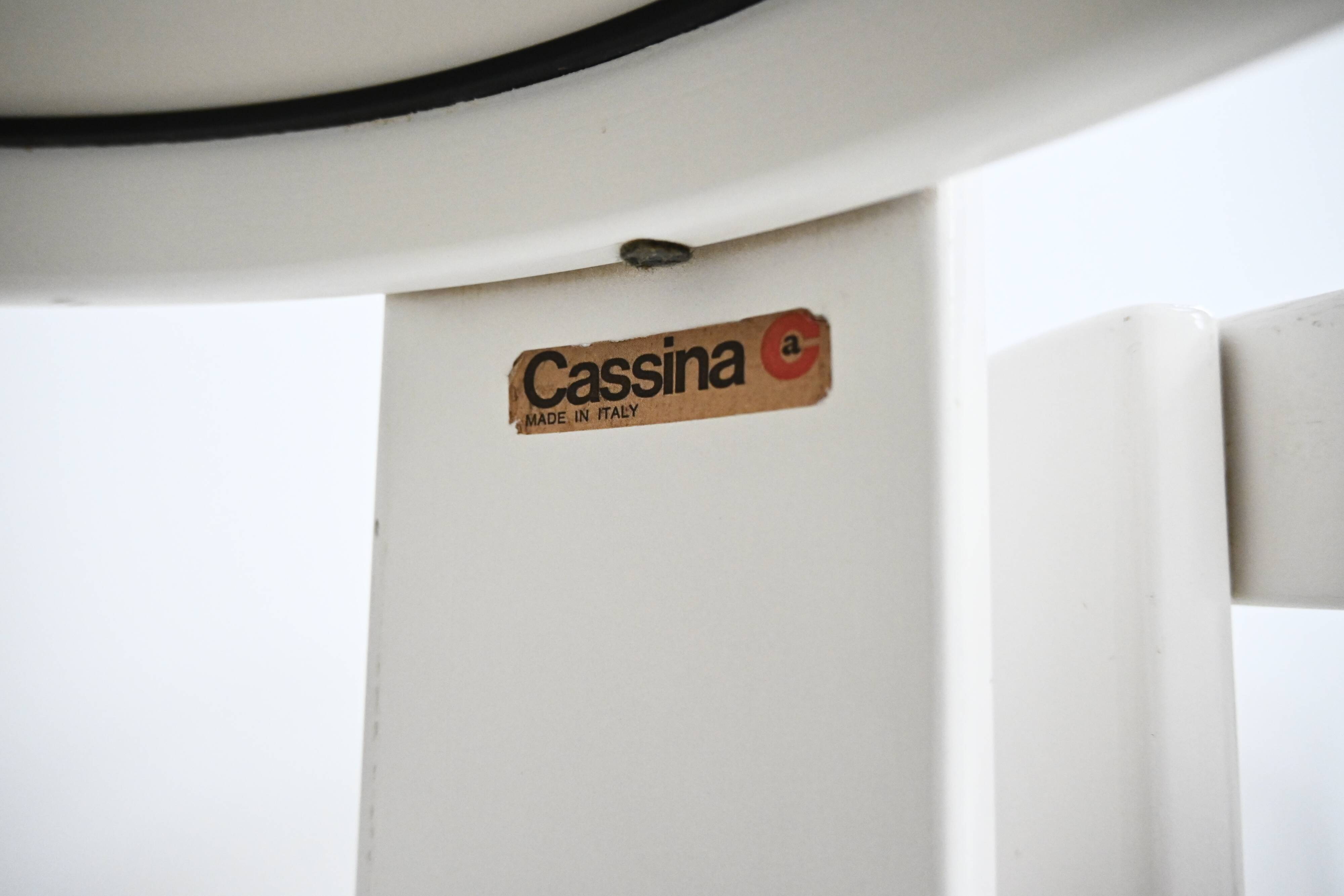 Nest tables model 780, created by Gianfranco Frattini for Cassina, year