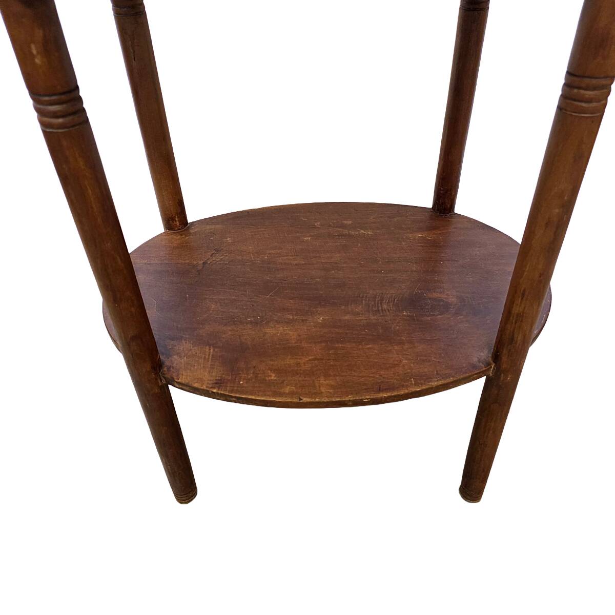 Old French Oval Side Table, 1940s