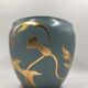 Grand Cache-Pot Art Déco Turquoise, 1890s