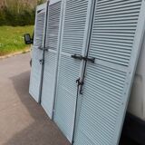 suite of 4 shutters wooden dim L 300 cm x H 228 cm