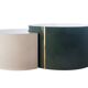 Set of Two Centre Tables, High Gloss Laminate, Moon Shape, Handmade - Size M