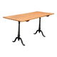Table bistrot ancienne  pieds fonte