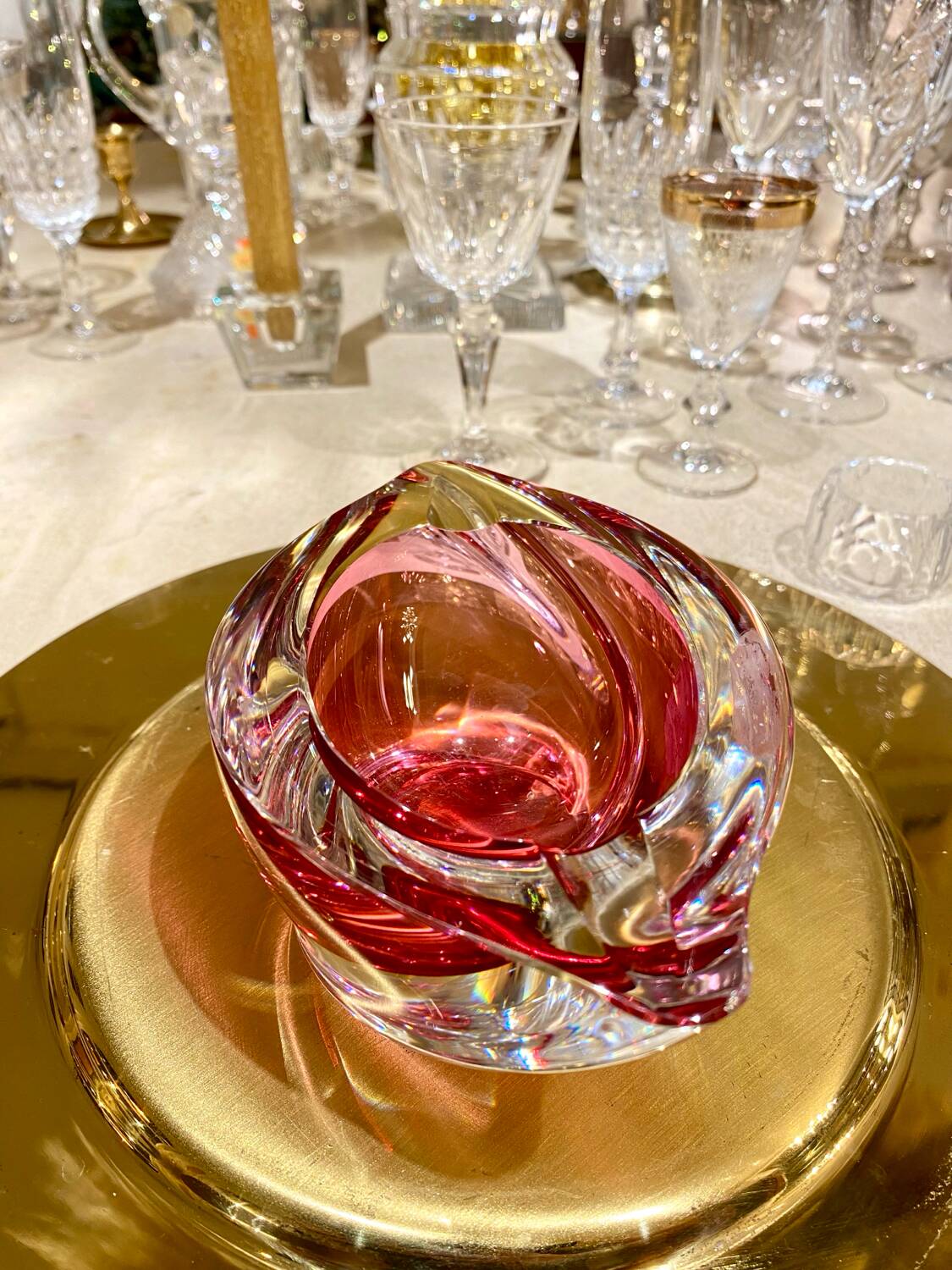 Cendrier Val Saint Lambert 1960